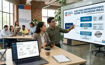 Guía para Emprendedores: Cómo elegir el tipo de sociedad ideal para tu negocio (y no morir en el intento) Operación Renta 2026 SII.